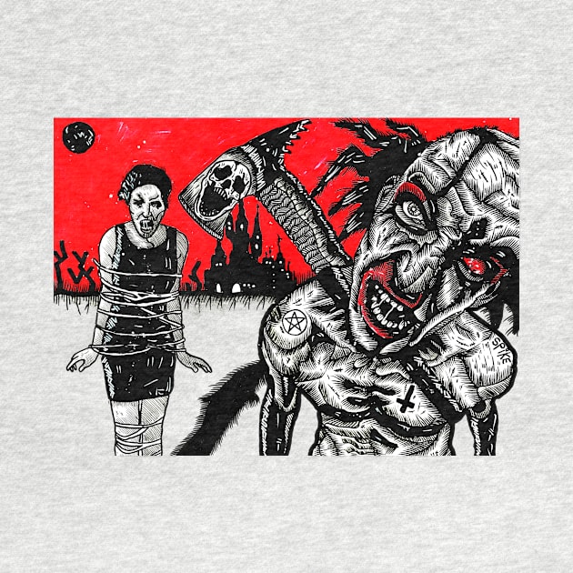 EVIL CLOWN by LIQUORSTORE WEAR